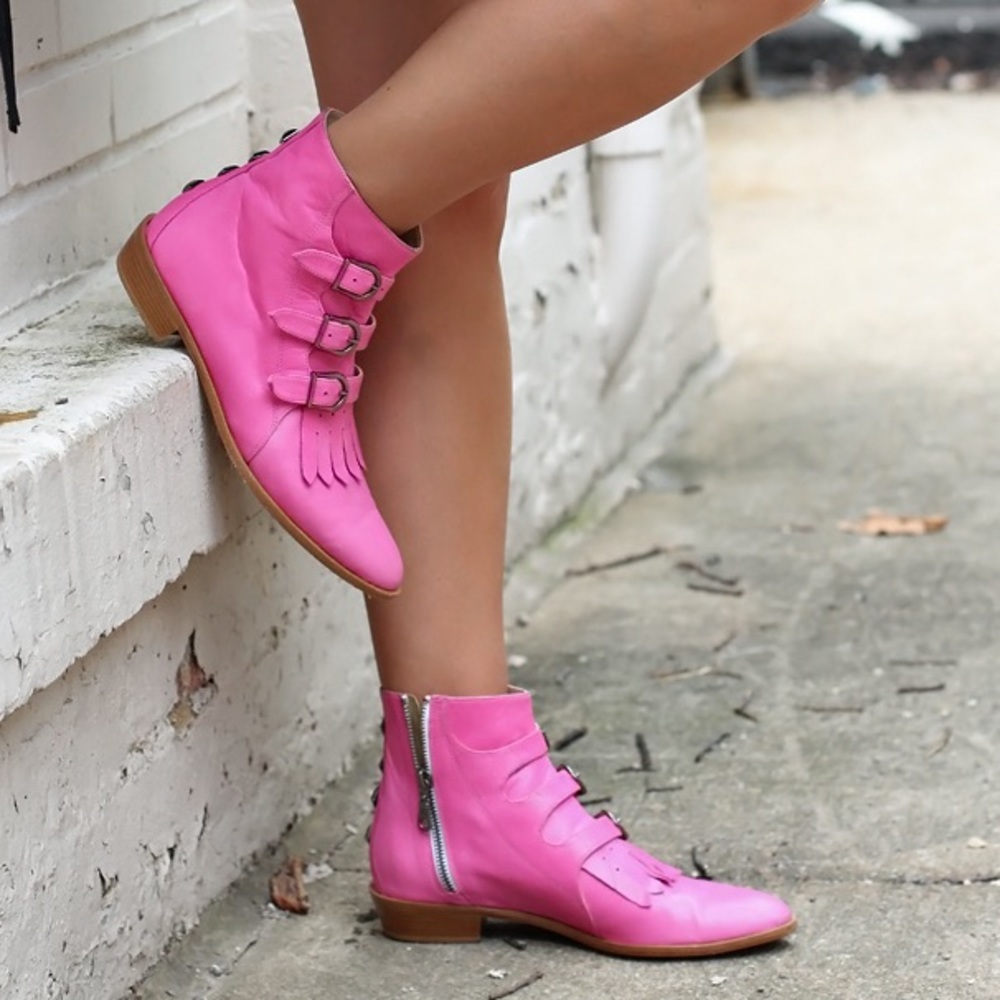 MODERN VICE BUBBLEGUM PINK JETT BOOTIES